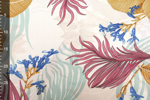 100% Viscose Zafi White