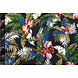 100% Viscosa Flores Desierto Blu Navy 100% Viscosa Flores Desierto Blu Navy