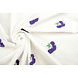 Bordado Inglés Algodón Flor Kaylee Morado Bordado Inglés Algodón Flor Kaylee Morado