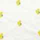 Embroidery Cotton Flower Kaylee Yellow