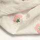Embroidery Cotton Flower Kaylee Pink
