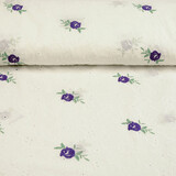 Ricamo Cotone Roosjes Viola