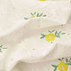 Embroidery Cotton Roses Yellow