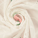Stickerei Baumwolle Rosen Rosa