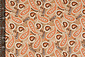 100% Viscose Yingi Paisley Brown Orange 100% Viscose Yingi Paisley Brown Orange