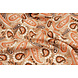 100% Viscosa Yingi Paisley Marrone Arancione 100% Viscosa Yingi Paisley Marrone Arancione