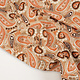 100% Viscose Yingi Paisley Bruin Oranje