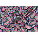 100 % Viscose Yingi Cachemire Noir Rose