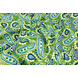 100 % Viscose Yingi Cachemire Vert Bleu 100 % Viscose Yingi Cachemire Vert Bleu