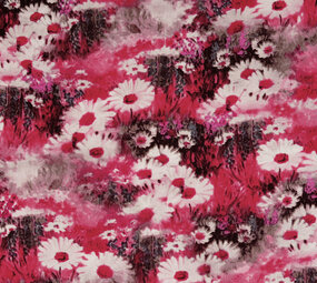 100% Viscose Daisy Fuchsia 100% Viscose Daisy Fuchsia