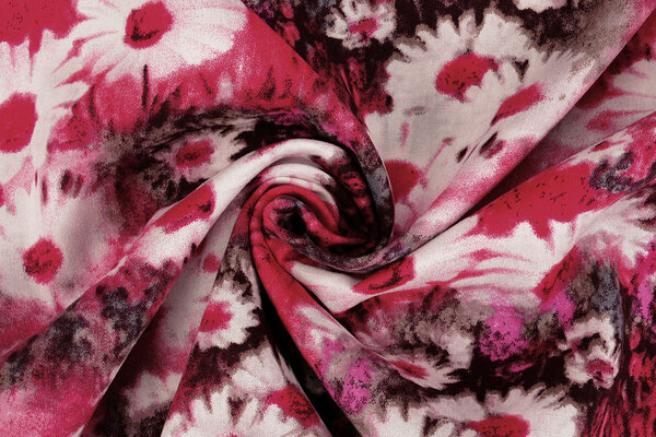 100% Viskose Daisy Fuchsia 100% Viskose Daisy Fuchsia