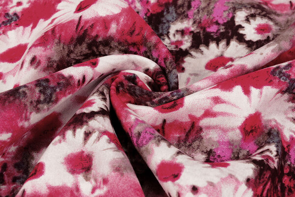 100% Viskose Daisy Fuchsia 100% Viskose Daisy Fuchsia