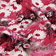 100% Viscose Daisy Fuchsia