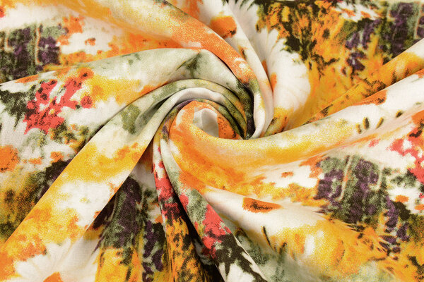 100% Viscose Daisy Geel 100% Viscose Daisy Geel