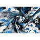 100% Viscosa Margherita Blu