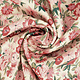 100% Viscose Yara Bloemen Roze