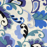 100% Viskose Balusa  Blau 100% Viskose Balusa  Blau