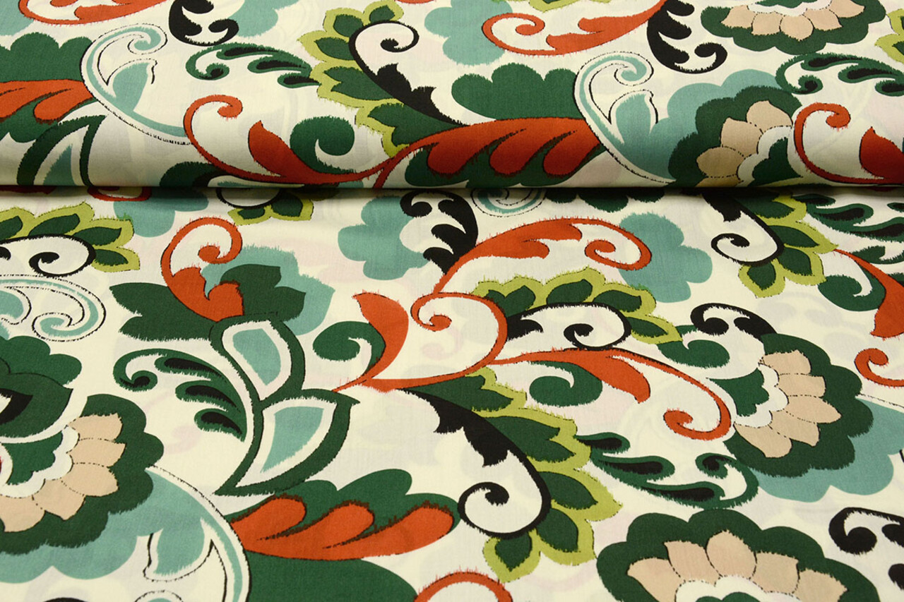 100% Viscose Balusa Green