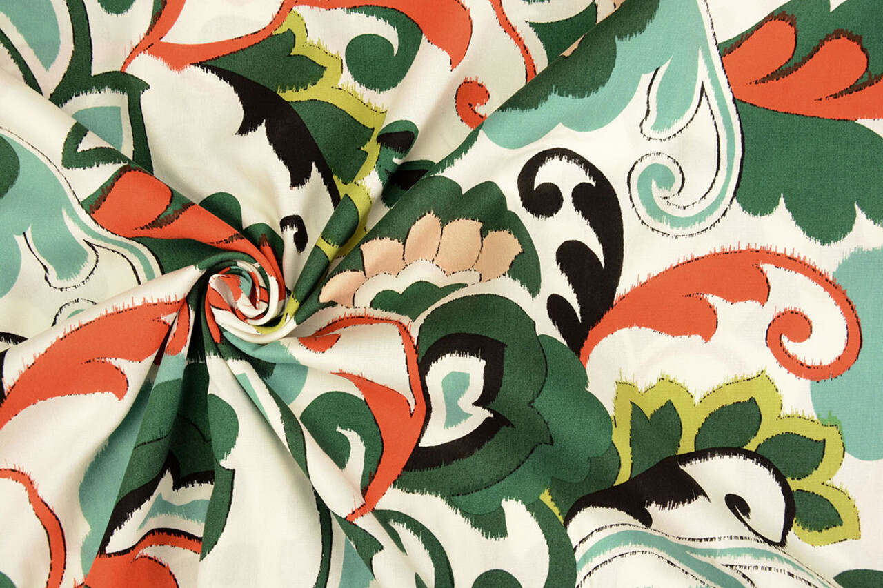 100% Viscose Balusa Green