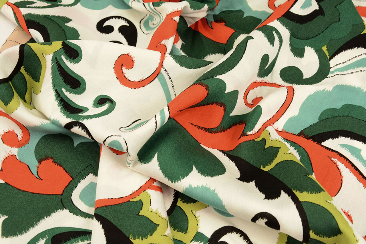 100% Viscose Balusa Green