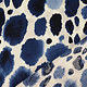 100% Viscose Swati Spots Blue