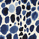 100% Viscose Swati Spots Blue