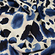 100% Viscose Swati Spots Blue