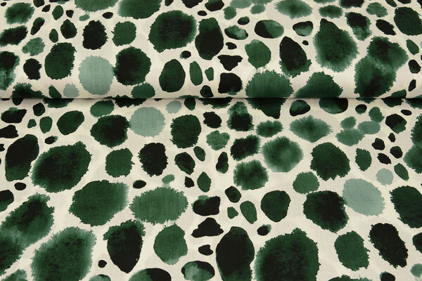 100% Viscose Swati Spots Bottle Green 100% Viscose Swati Spots Bottle Green