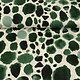 100% Viscose Swati Spots Bottle Green