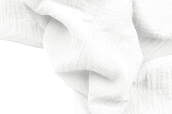 Oeko-Tex® Double Gauze Fabric White Oeko-Tex® Double Gauze Fabric White