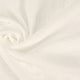 Oeko-Tex®  Double Gauze Fabric Linen Structure White