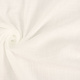 Oeko-Tex®  Double Gauze Fabric Linen Structure White