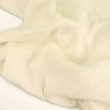 Oeko-Tex® Coton Double Gaze Texture Lin Crème Oeko-Tex® Coton Double Gaze Texture Lin Crème