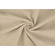 Oeko-Tex® Muselina Linnenstructuur Beige Oeko-Tex® Muselina Linnenstructuur Beige