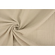 Oeko-Tex® Muselina Linnenstructuur Beige Oeko-Tex® Muselina Linnenstructuur Beige