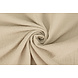 Oeko-Tex®  Coton Double Gaze Texture Lin Beige