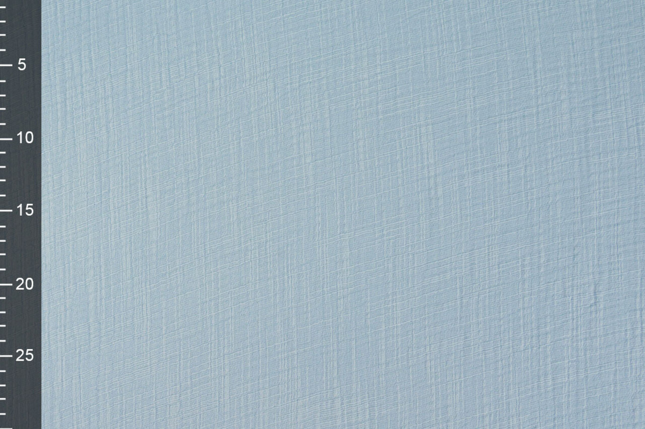 Oeko-Tex®  Hydrofiel Linnenstructuur Baby Blauw Oeko-Tex®  Hydrofiel Linnenstructuur Baby Blauw