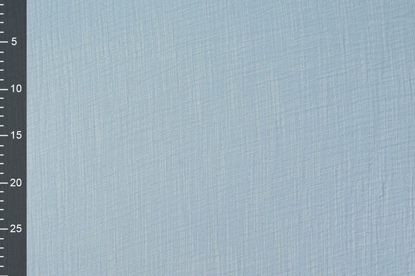 Oeko-Tex®  Double Gauze Fabric Linen Structure Baby Blue
