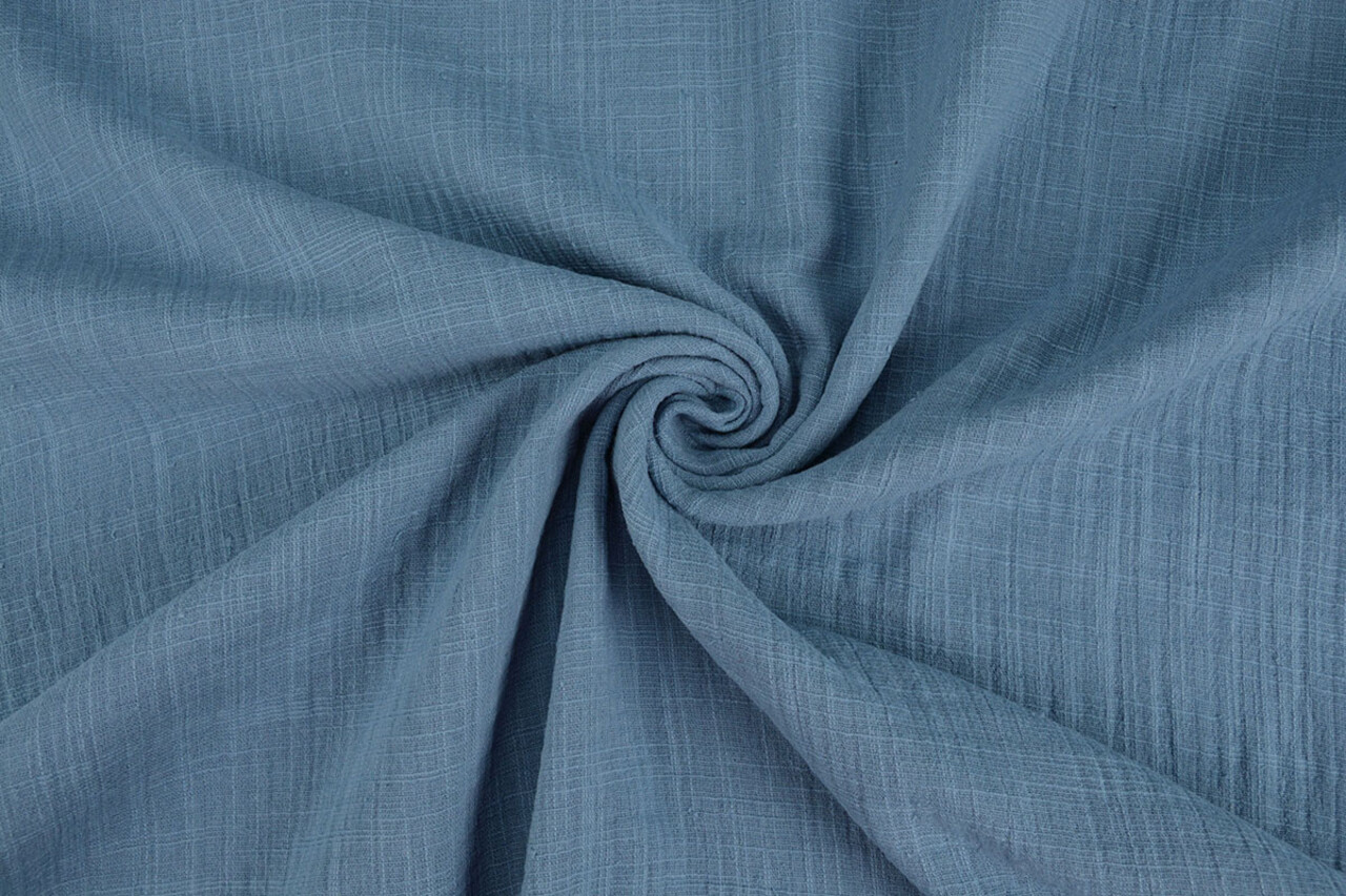 Oeko-Tex®  Double Gauze Fabric Linen Structure Jeans