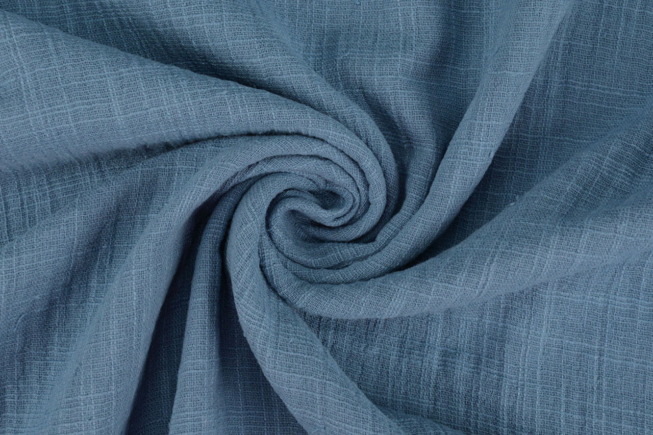 Oeko-Tex®  Double Gauze Fabric Linen Structure Jeans