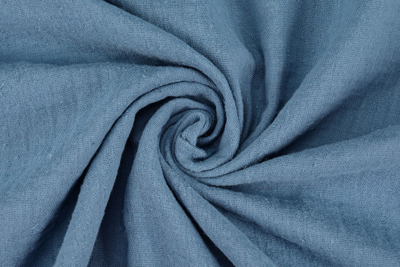 Oeko-Tex®  Double Gauze Fabric Linen Structure Jeans