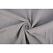 Oeko-Tex®  Coton Double Gaze Texture Lin Gris