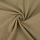 Oeko-Tex®  Double Gauze Fabric Linen Structure Sand