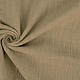 Oeko-Tex®  Double Gauze Fabric Linen Structure Sand