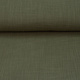 Oeko-Tex®  Double Gauze Fabric Linen Structure Army Green