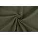 Oeko-Tex® Muselina Linnenstructuur Army Verde Oeko-Tex® Muselina Linnenstructuur Army Verde