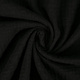 Oeko-Tex®  Double Gauze Fabric Linen Structure Black