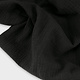 Oeko-Tex®  Double Gauze Fabric Linen Structure Black