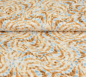100% Viscose Xiporo Zand Blauw 100% Viscose Xiporo Zand Blauw
