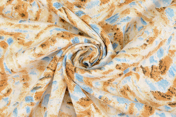 100% Viscose Xiporo Zand Blauw 100% Viscose Xiporo Zand Blauw